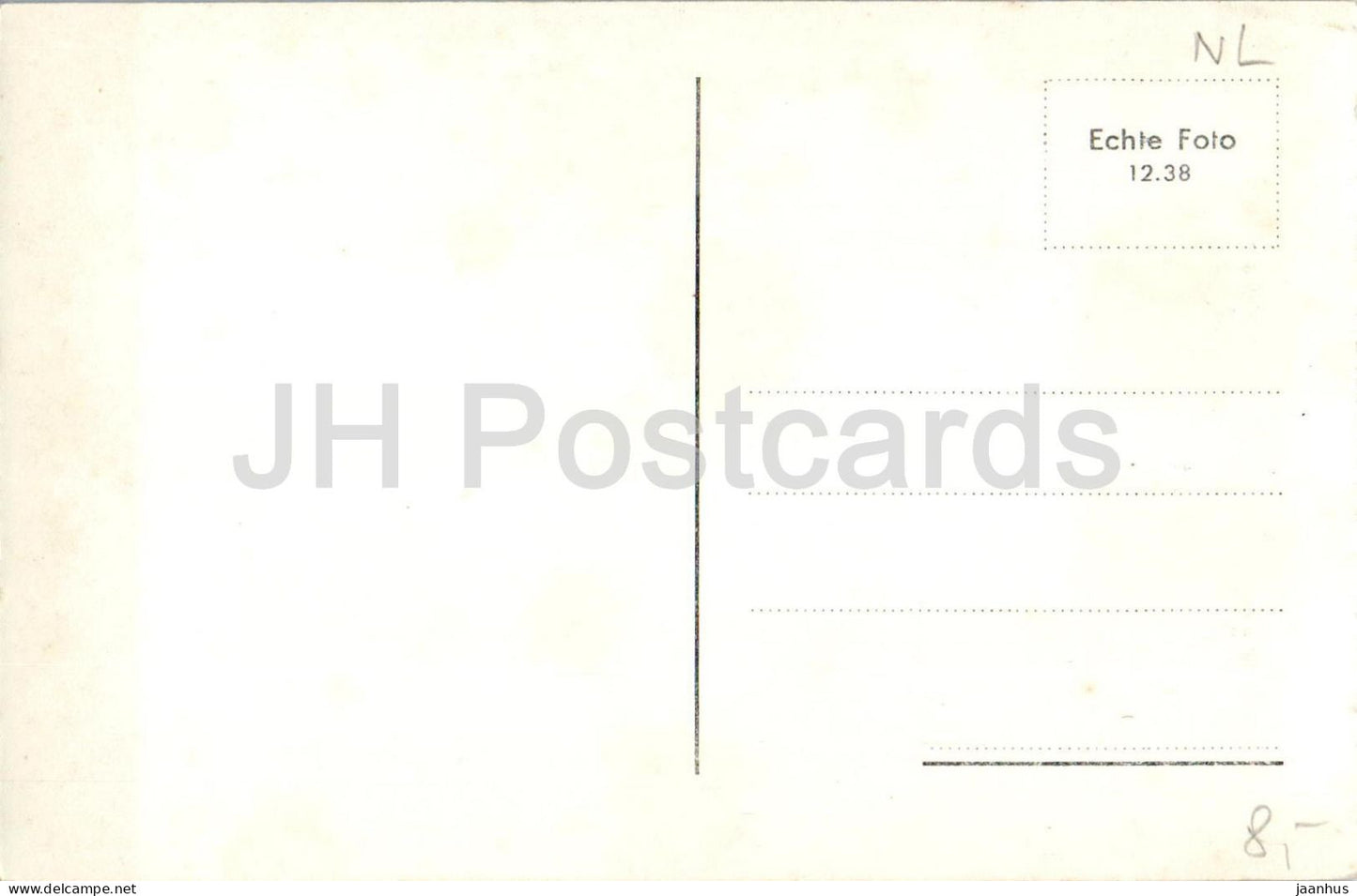 Amsterdam Cafe - Restaurant - Bar Lido Leidschekade 105 - old postcard - 1930s - Netherlands - unused