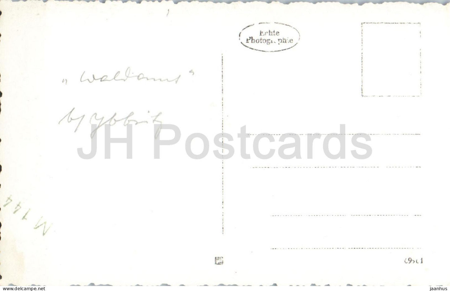 Waldamt - Frau Bauernhaus im Tal Ferme - femme - 3 - architecture rurale - photo - carte postale ancienne 1946 - Autriche - utilisé