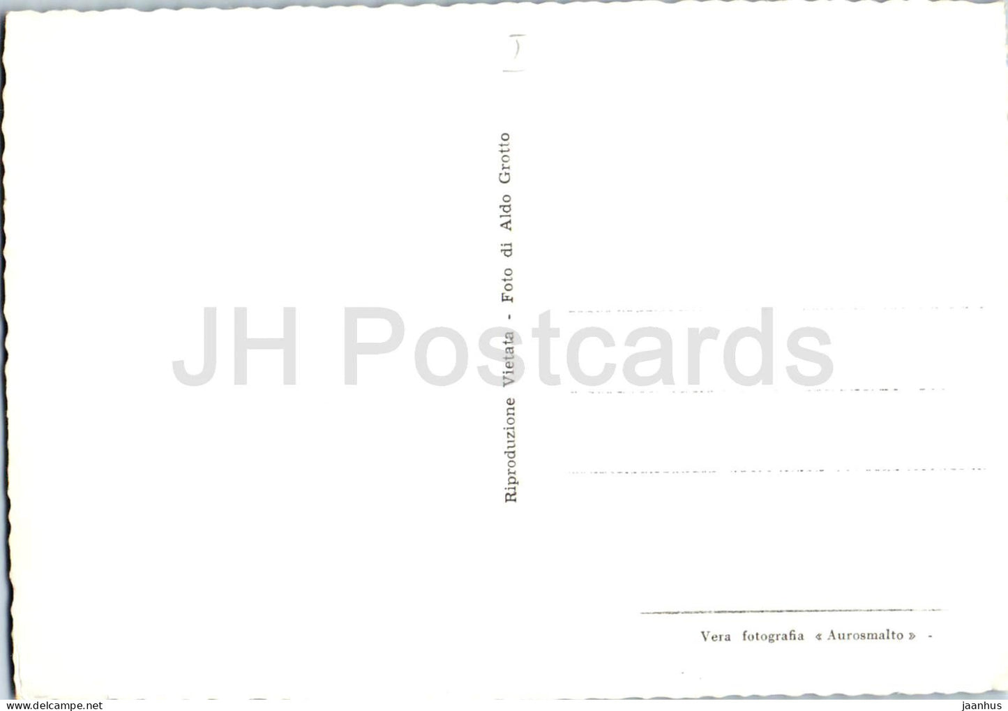 Serrada di Folgaria 1248 m – Alpines Dorf – Dolomiten – Berge – Alpen – Alte Postkarte – Italien – Unbenutzt