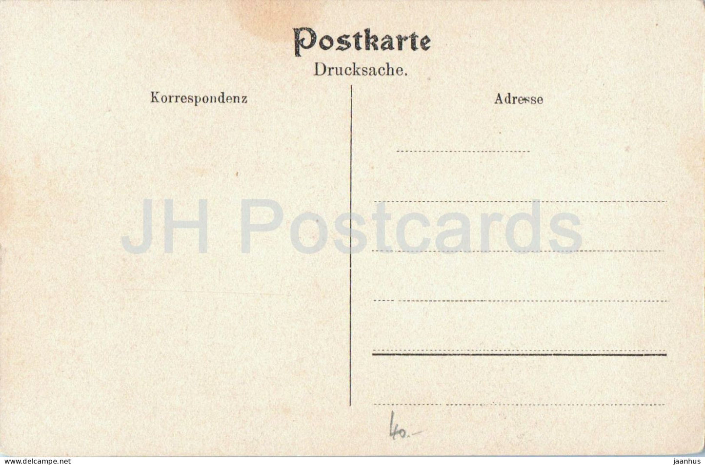 Der hohe Gjaidstein 2786 m und Dirndl vom Kaiser Franz Josef Reitweg - 8752 - old postcard - Austria - unused
