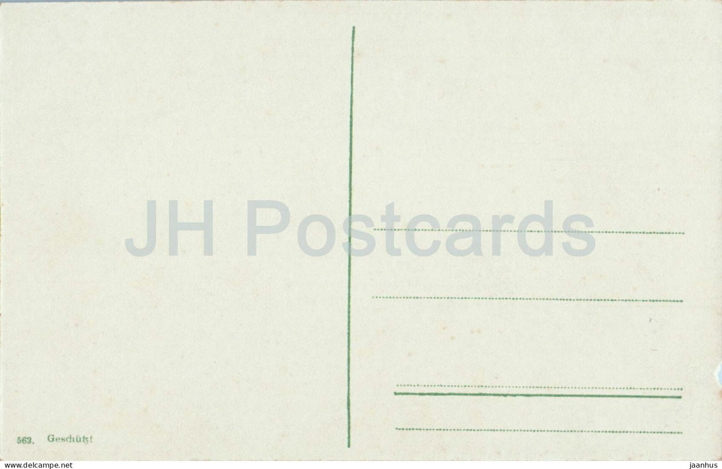 Fra Dybbol Kirkegaard - 17. Mars 1864 - cimetière - monument aux morts - 563 - carte postale ancienne - Danemark - inutilisé