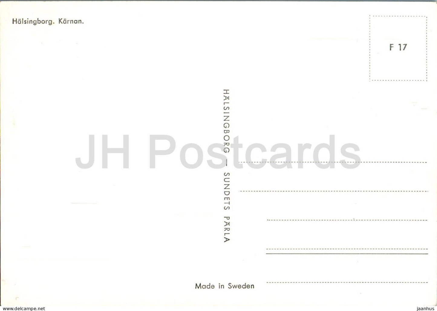 Helsingborg - Karnan - F 17 - Suède - inutilisé
