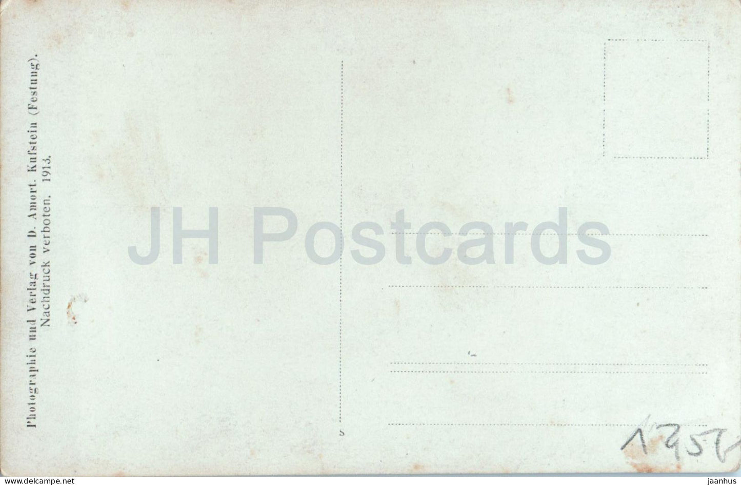 Kufstein - Gasthof bei der Brucke - rivière - montagnes - photo - carte postale ancienne - 1913 - Autriche - inutilisé