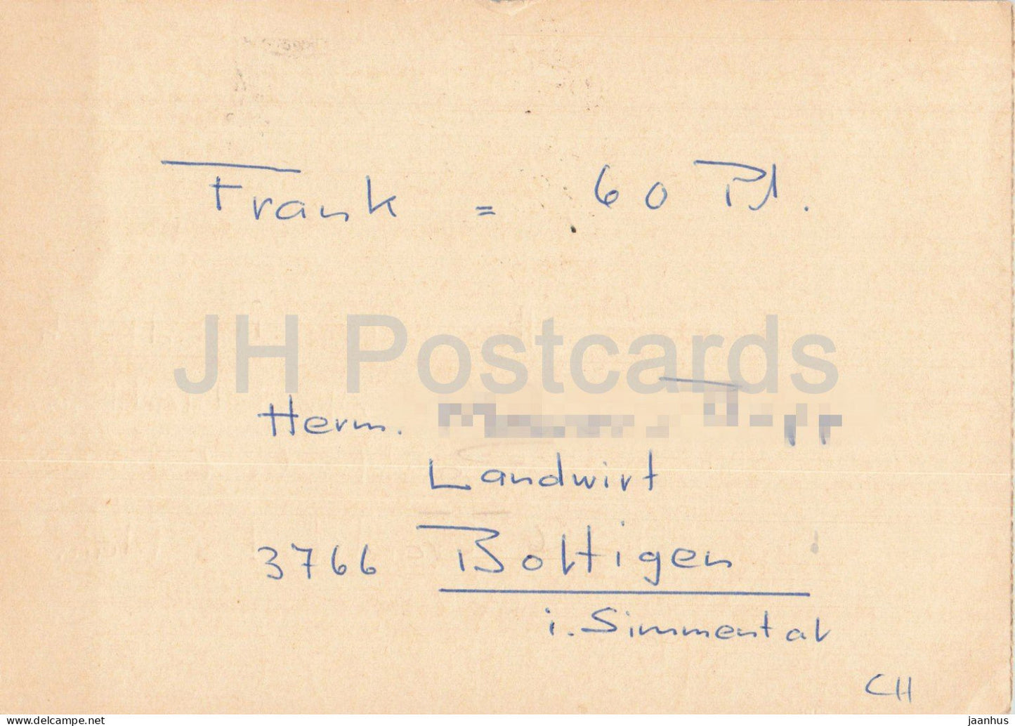 Guten Abend Nachbarn - Hessischer Rundfunk - postal stationery - 127 - 1972 - Switzerland - used