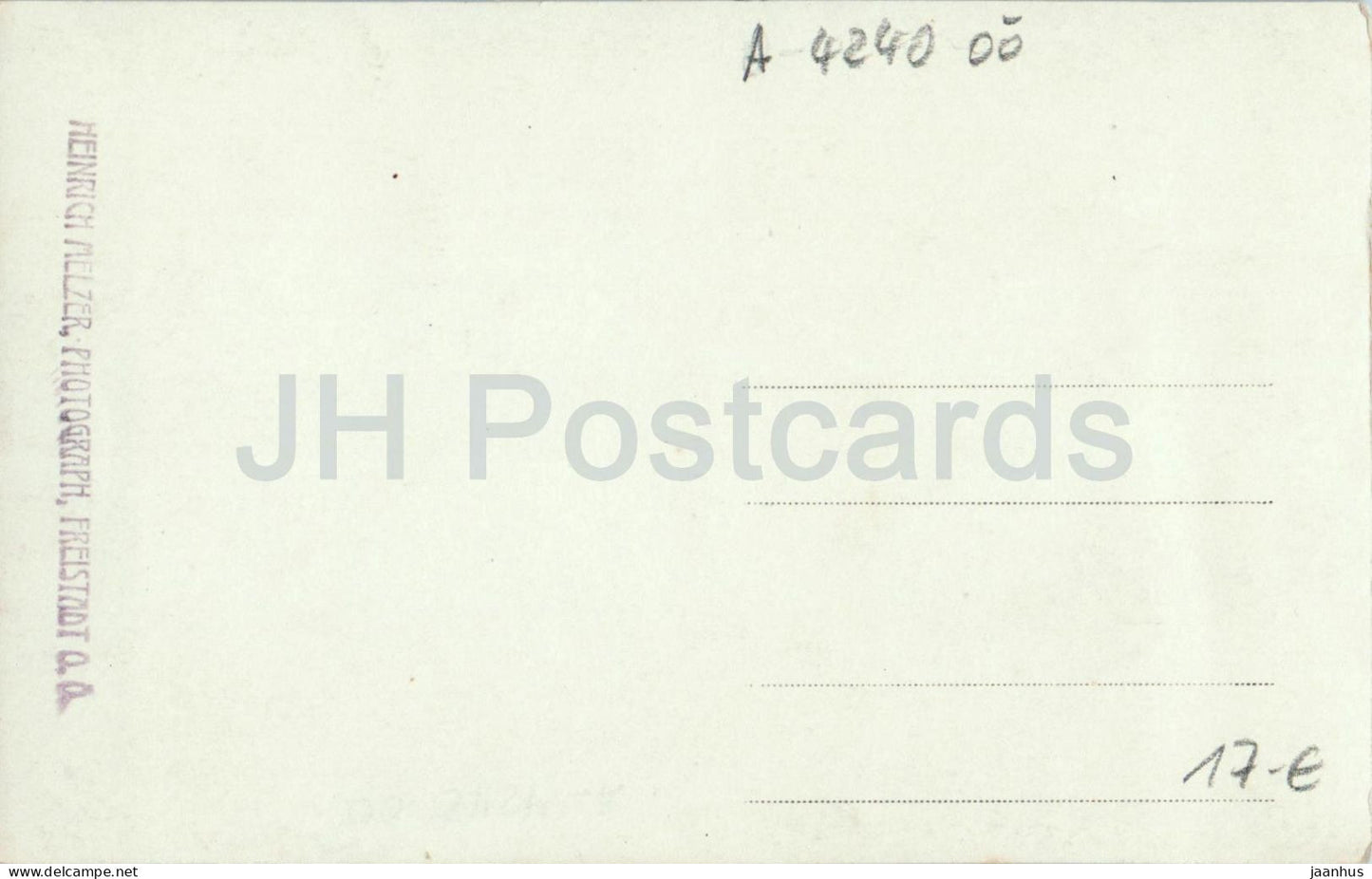 Freistadt Burgerkorps Hauptplatz - Citizen Corps - carte postale ancienne - 1905 - Autriche - inutilisé