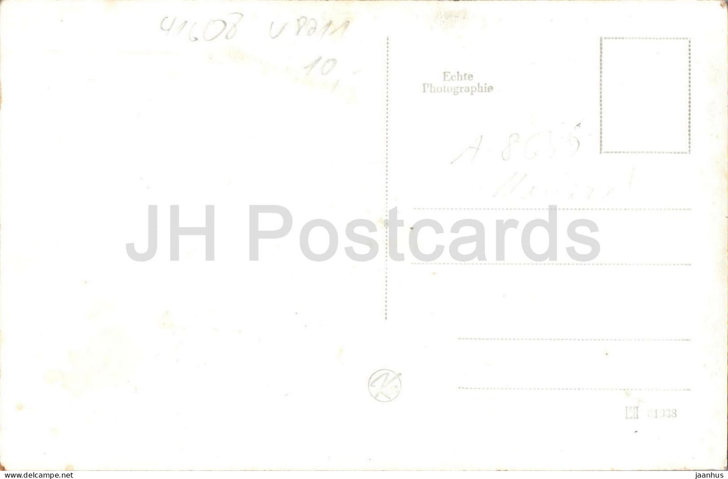 Mariazell mit Basilika und Hauptplatz - Basilica and main square - church - 6208 - old postcard - Austria - unused