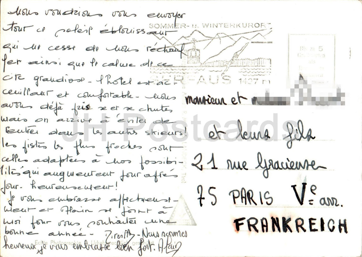 Serfaus 1427 m - Tirol - 10156 - Autriche - occasion