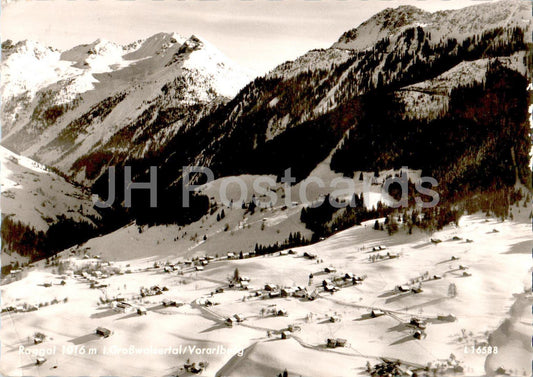 Raggal 1016 m i Grosswalsertal - Vorarlberg - 16588 - 1963 - Austria - used