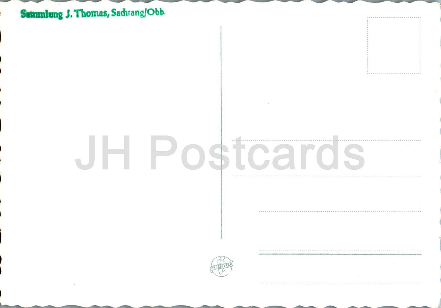 Karlskrona - Amiralitetskyrkan - Église de l'Amirauté - carte postale ancienne - Suède - inutilisée