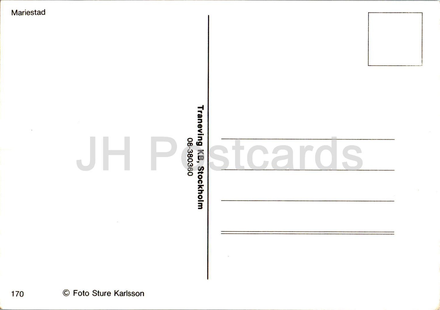 Mariestad Residenset - Mariestad Residence - 170 - Schweden - unbenutzt