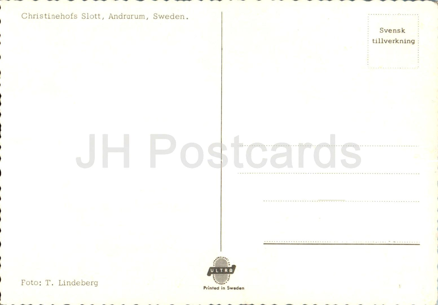 Christinehof Slott - Andarum - château - Suède - occasion