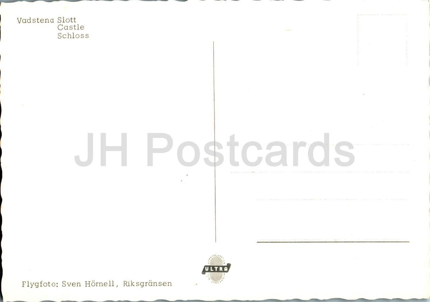 Vadstena Slott – Schloss – 1721 – Schweden – unbenutzt