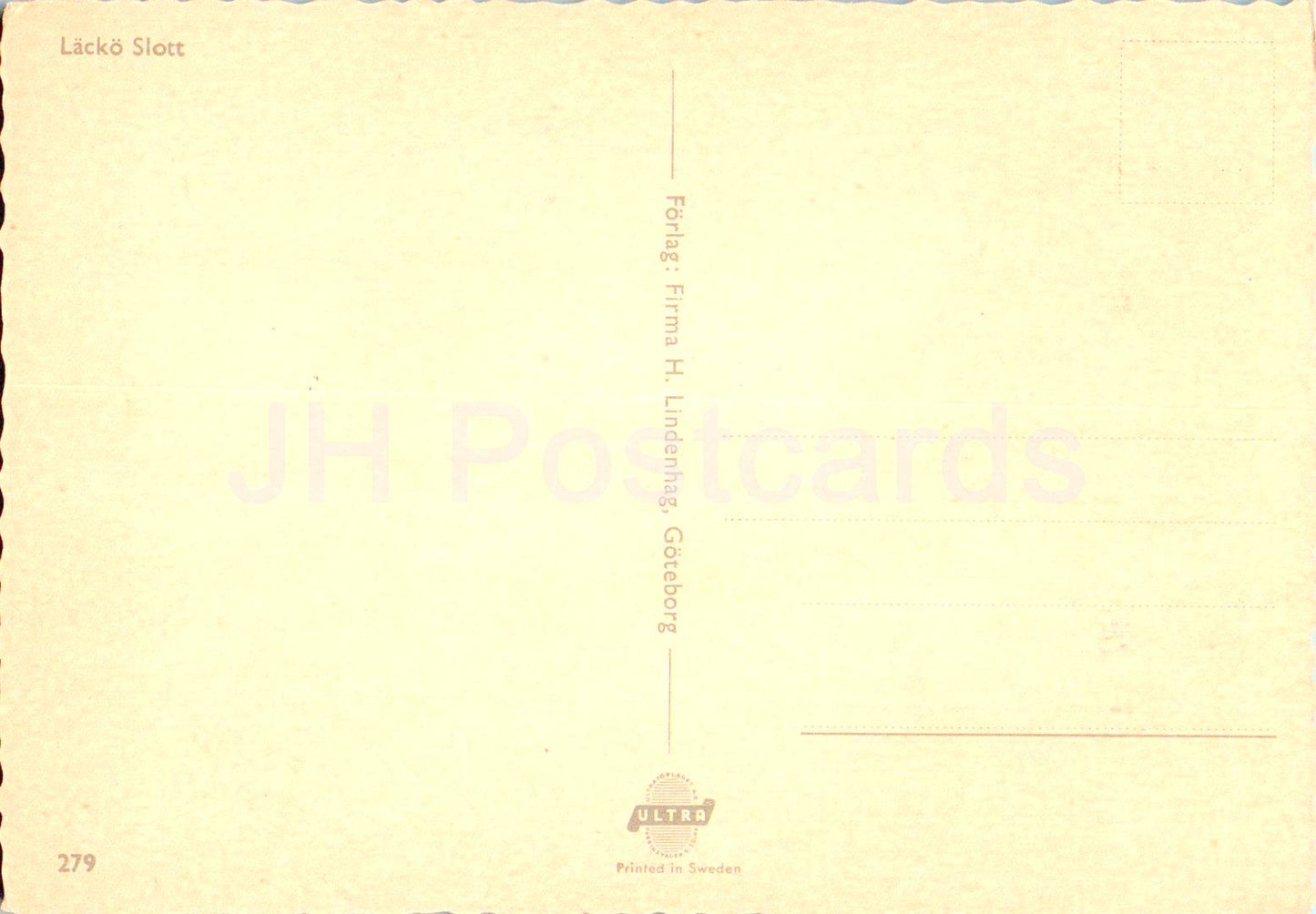 Lacko Slott - Schloss - 279 - Schweden - unbenutzt