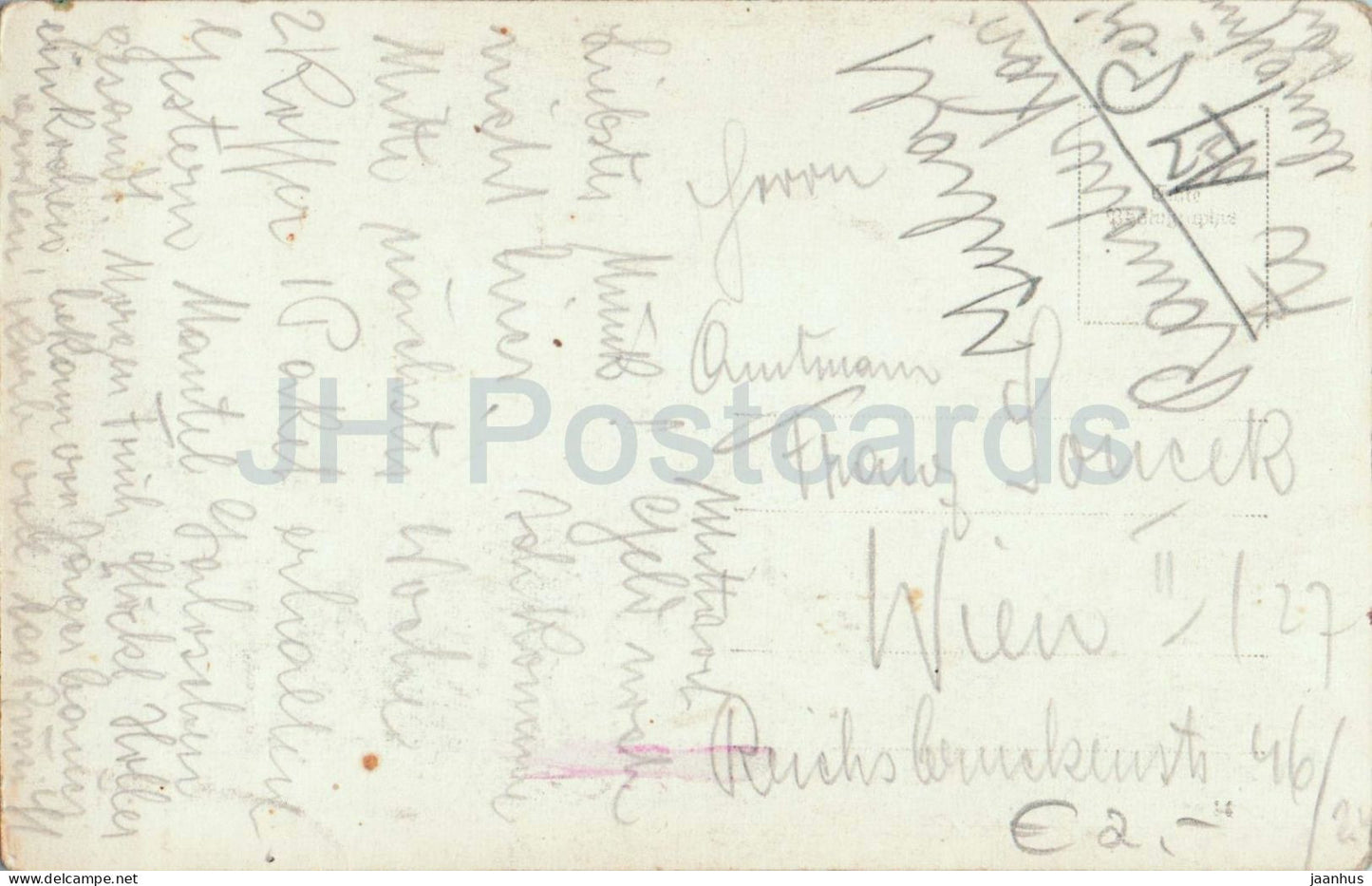 Waidhofen ad Ybbs vom Arzberg - panorama de la ville - n° 503 - carte postale ancienne - Autriche - d'occasion