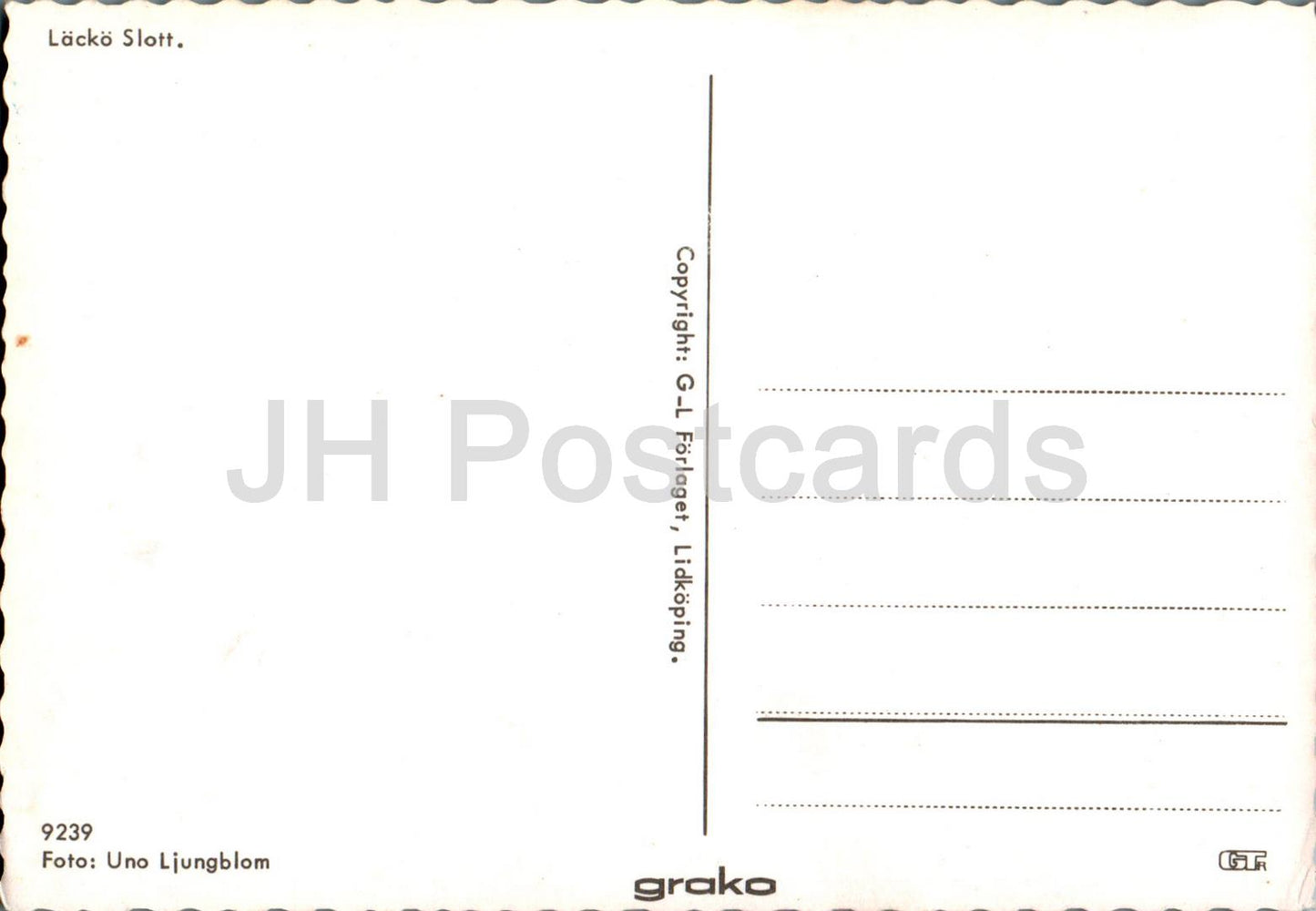 Lacko Slott - castle - 9239 - Sweden - unused