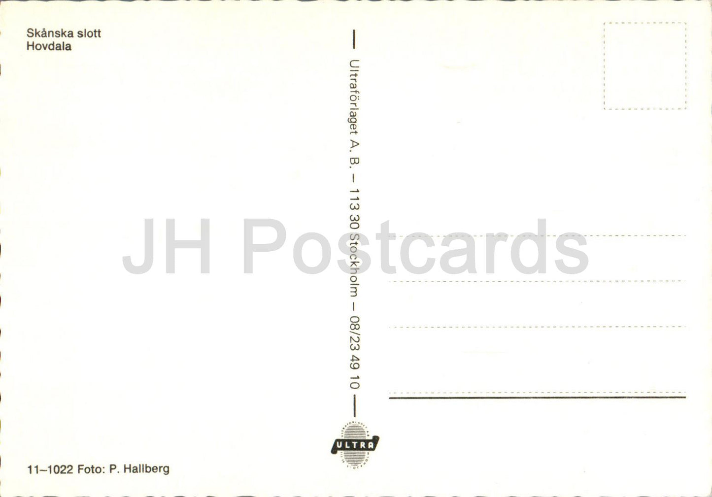 Hovdala slott - Skane - château - multiview - 1022 - Suède - inutilisé