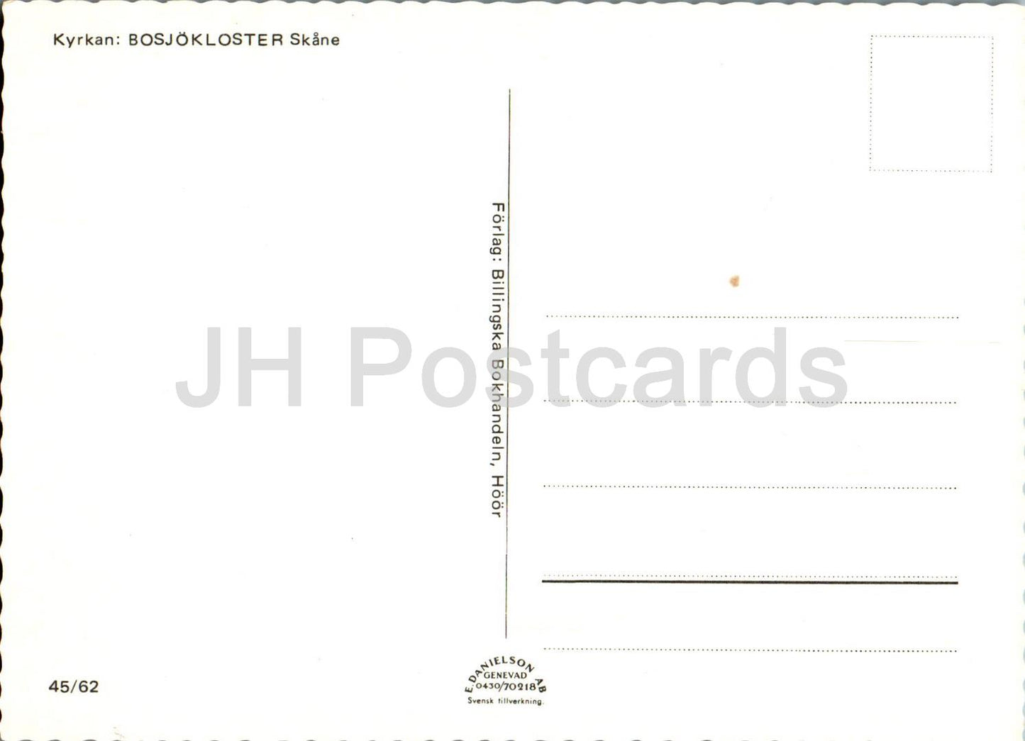 Bosjokloster Skane - kyrka - church - 45/62 - Sweden - unused