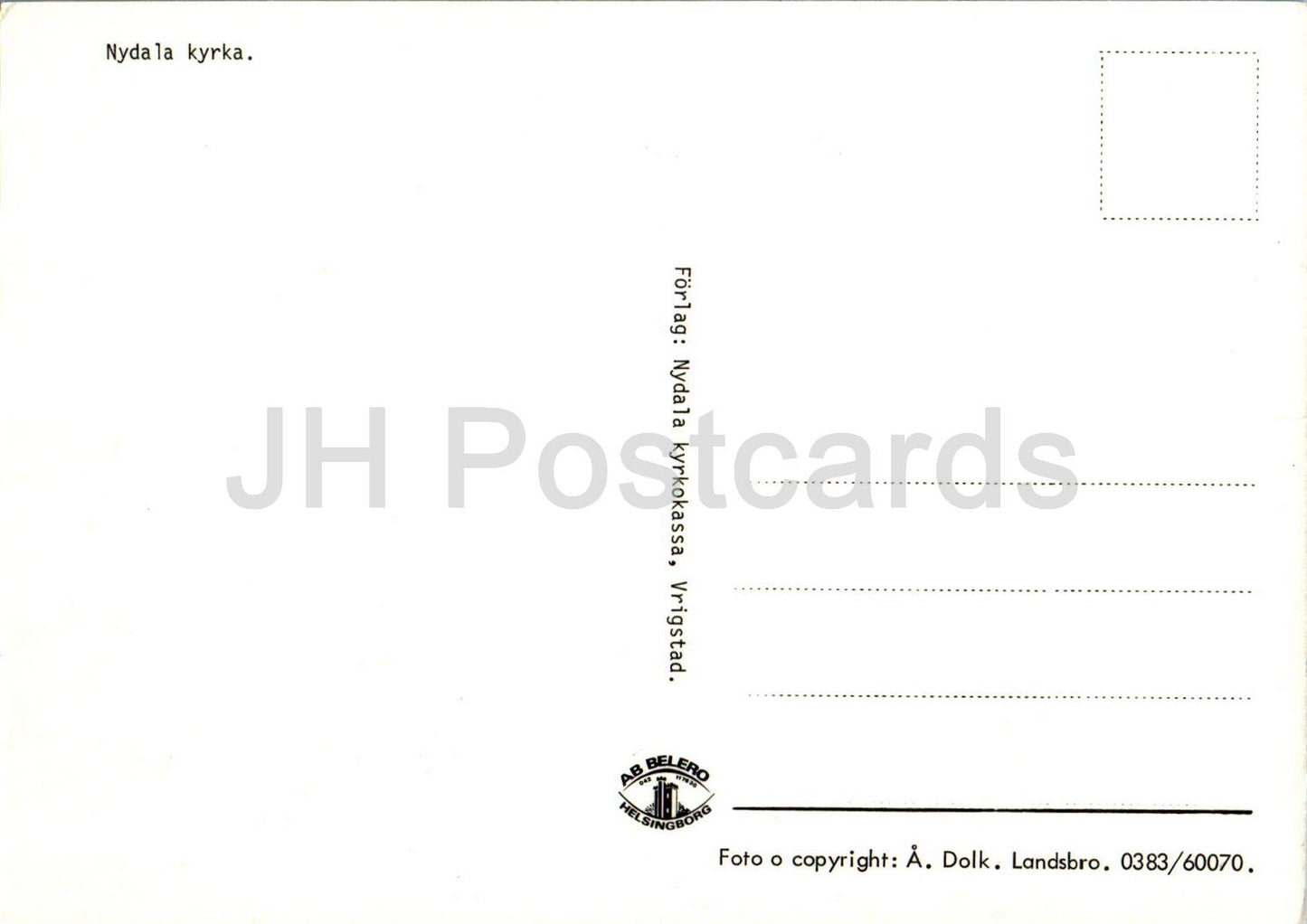 Nydala Kyrka - église - 60070 - Suède - inutilisée