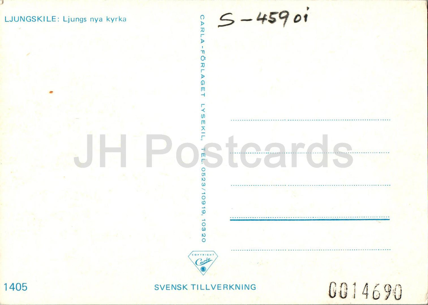 Ljungskile - Ljungs nya kyrka - new church - church - 1405 - Sweden - used