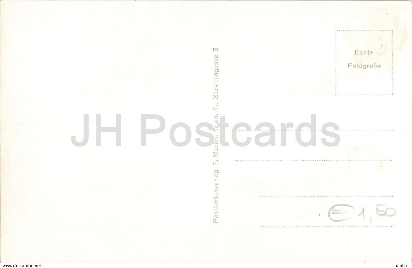 Binderwirtshaus mit Kahlmauer - N° 368 - carte postale ancienne - Autriche - inutilisée