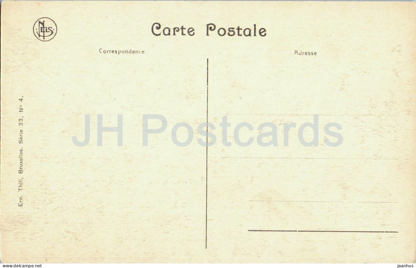 Dinant en 1919 - Vue Générale - 4 - carte postale ancienne - Belgique - inutilisée