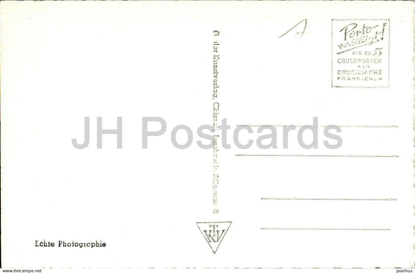 Schönberg im Stubaital - Alpengasthof Jagerhof - alpines Gasthaus - 89 - alte Postkarte - Österreich - unbenutzt