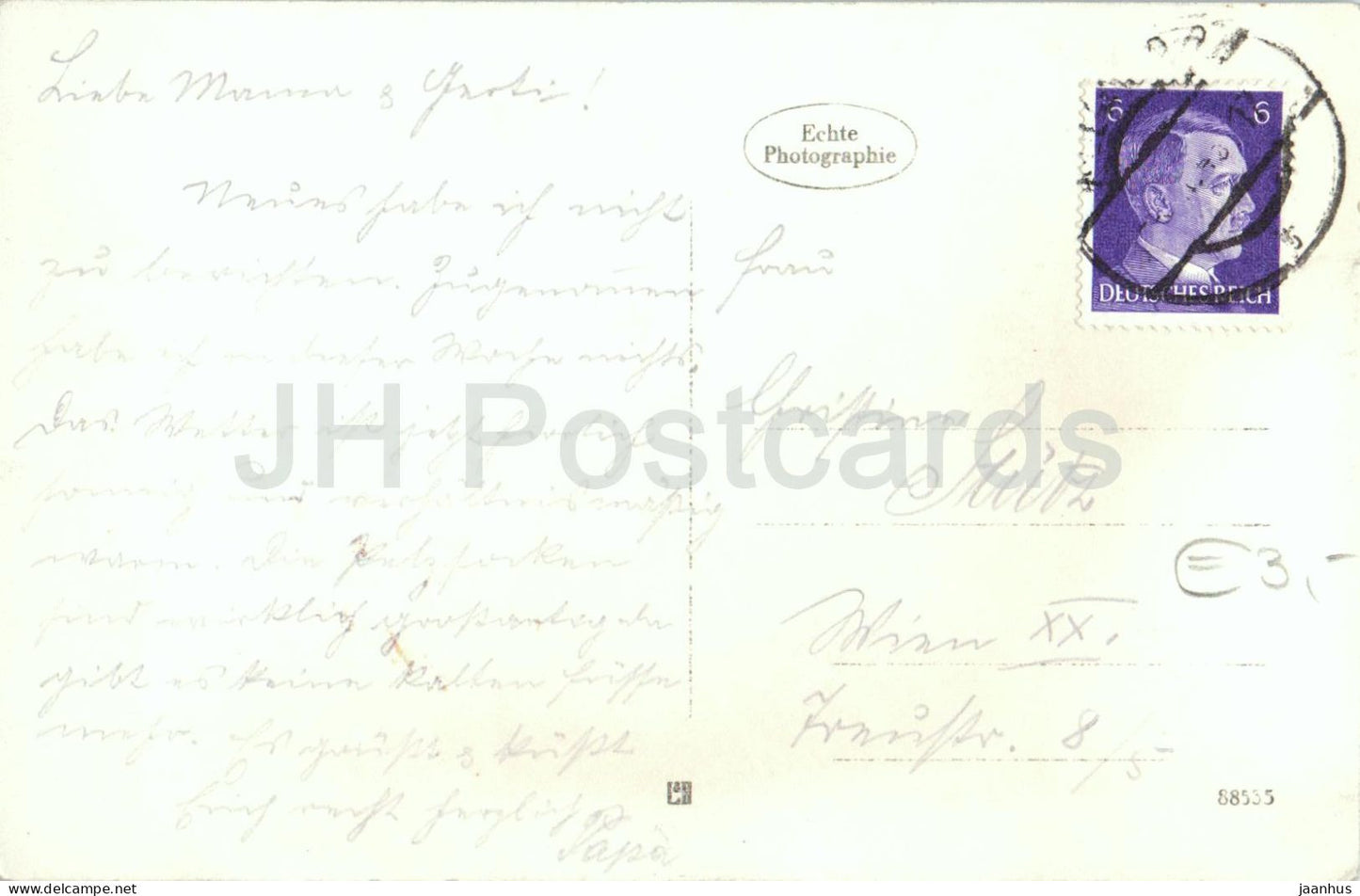 Heilanstalt Alland - sanatorium - 88535 - carte postale ancienne - Autriche - utilisé