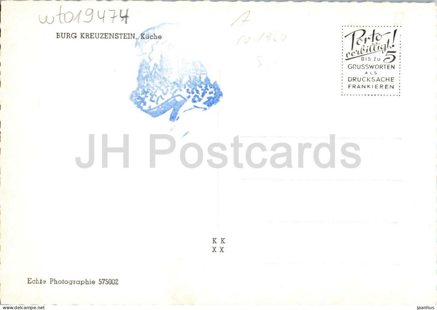 Burg Kreuzenstein - Kuche - Castle - medieval kitchen interior - 575002 - old postcard - Austria - unused