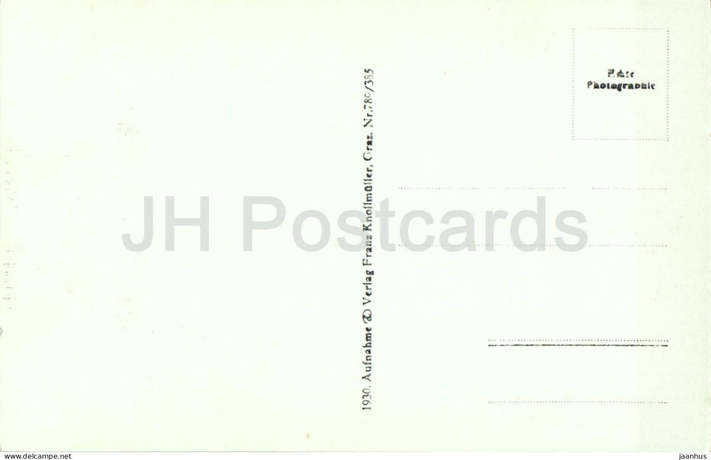 Muntanitz 3201 m - mountains - Alps - No. 780/365 - old postcard - 1930 - Austria - unused