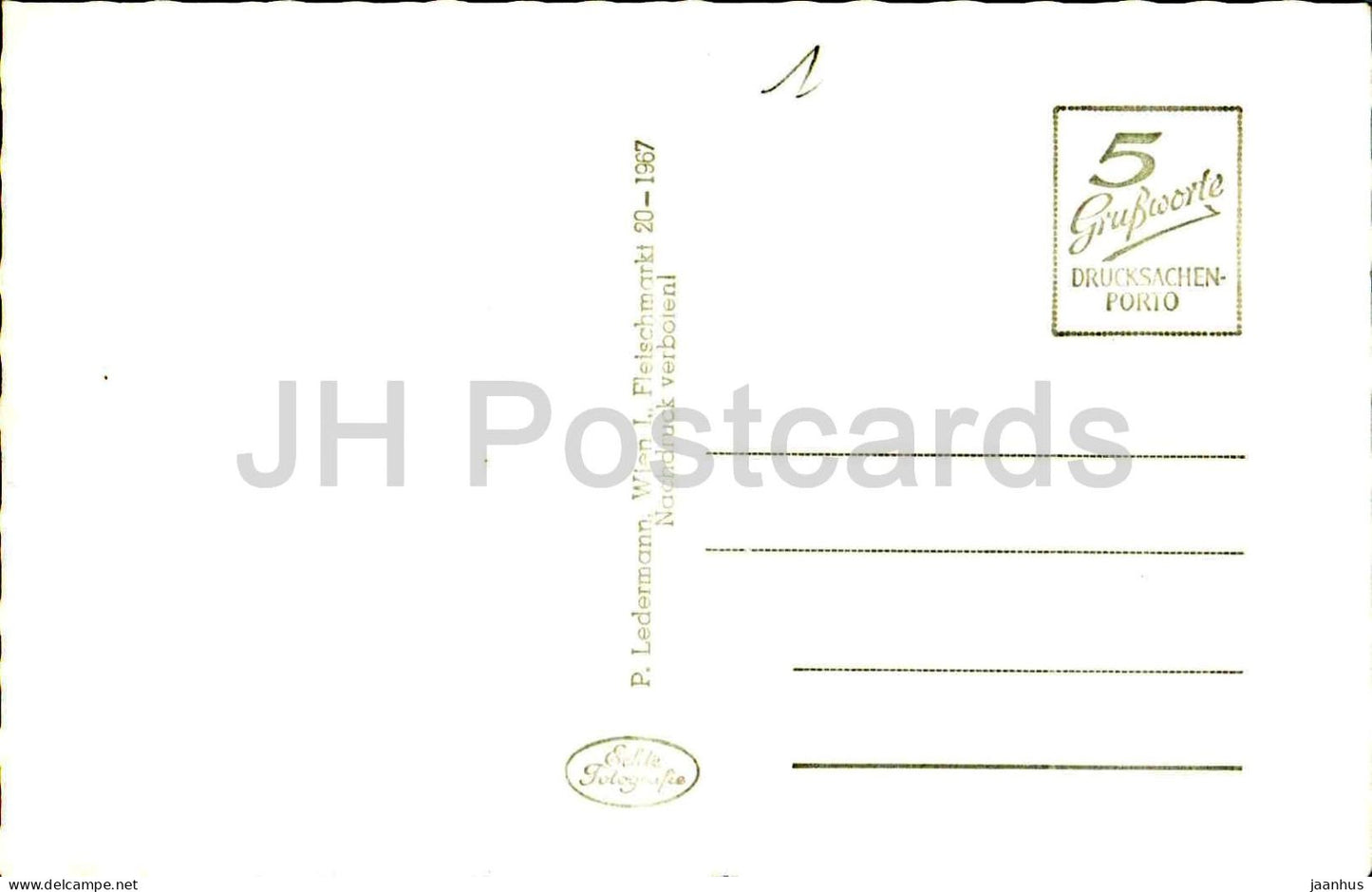 Sommerfrische Reith a. d. Mariazellerbahn geg. Otscher 1892 m - Alps mountains - 77990 - old postcard - Austria - unused