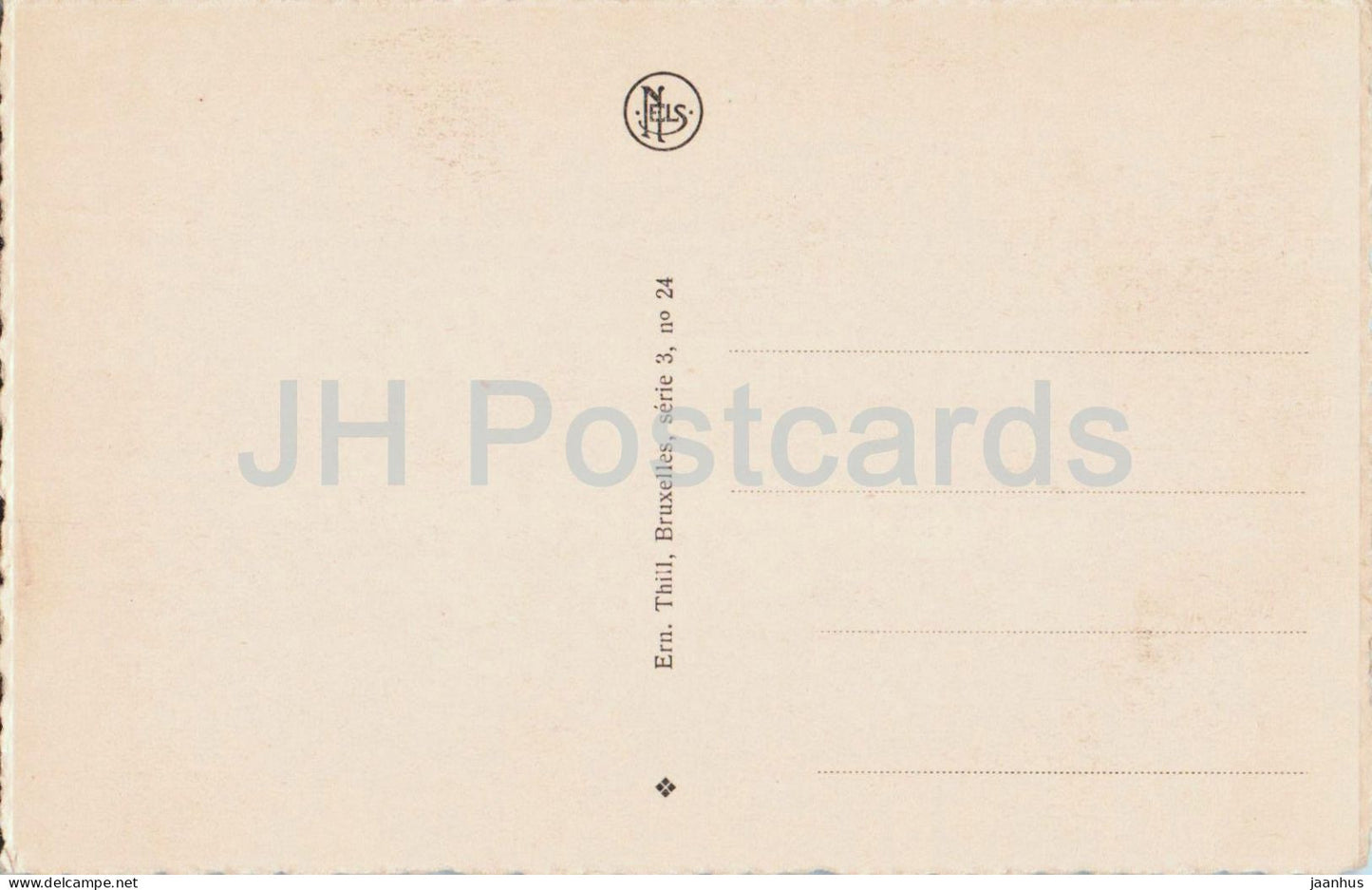 Gand - Gent - Palais de Justice - Courthouse - boat - 24 - old postcard - Belgium - unused