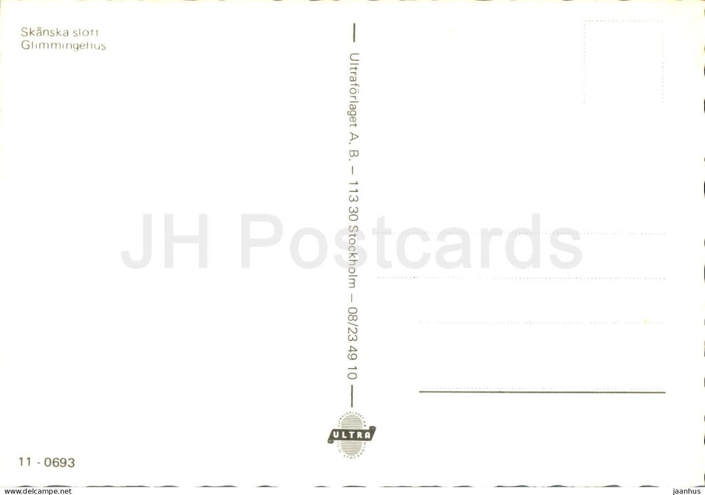 Skanska Slott - Glimmingehus - castle - 11-0693 - Sweden - unused