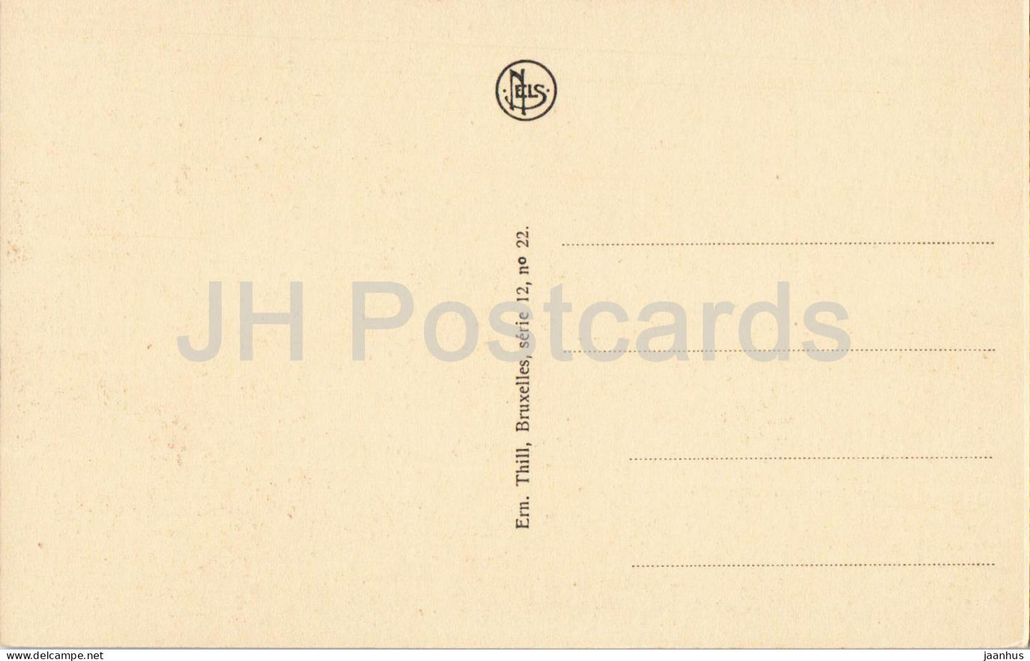 Bruges - Brugge - Hopital St. Jean - 22 - old postcard - Belgium - unused