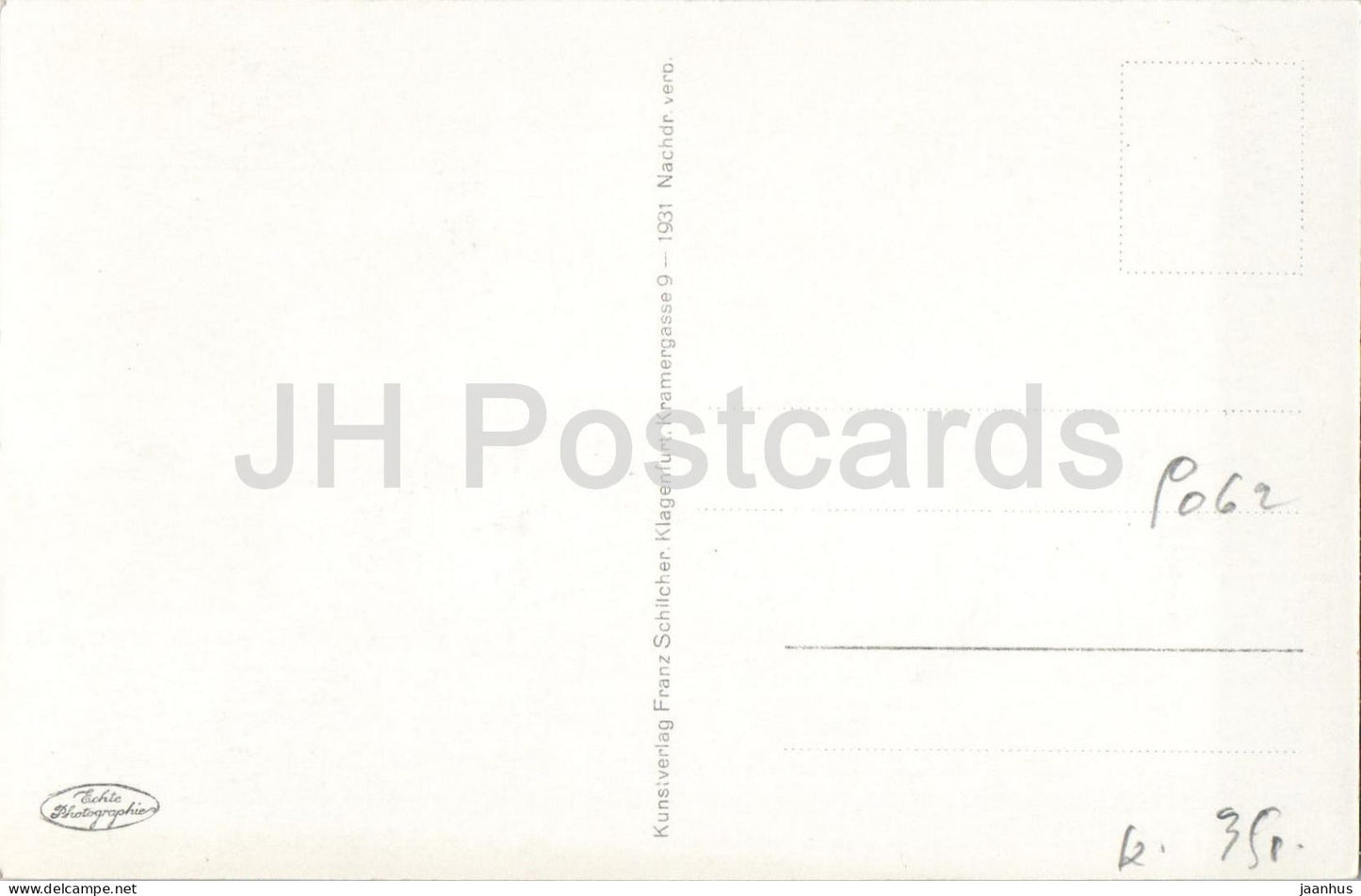 Maria Saal - Lichtsaule aus dem Jahre 1497 - Colonne lumineuse - 2496 - carte postale ancienne - 1931 - Autriche - inutilisé