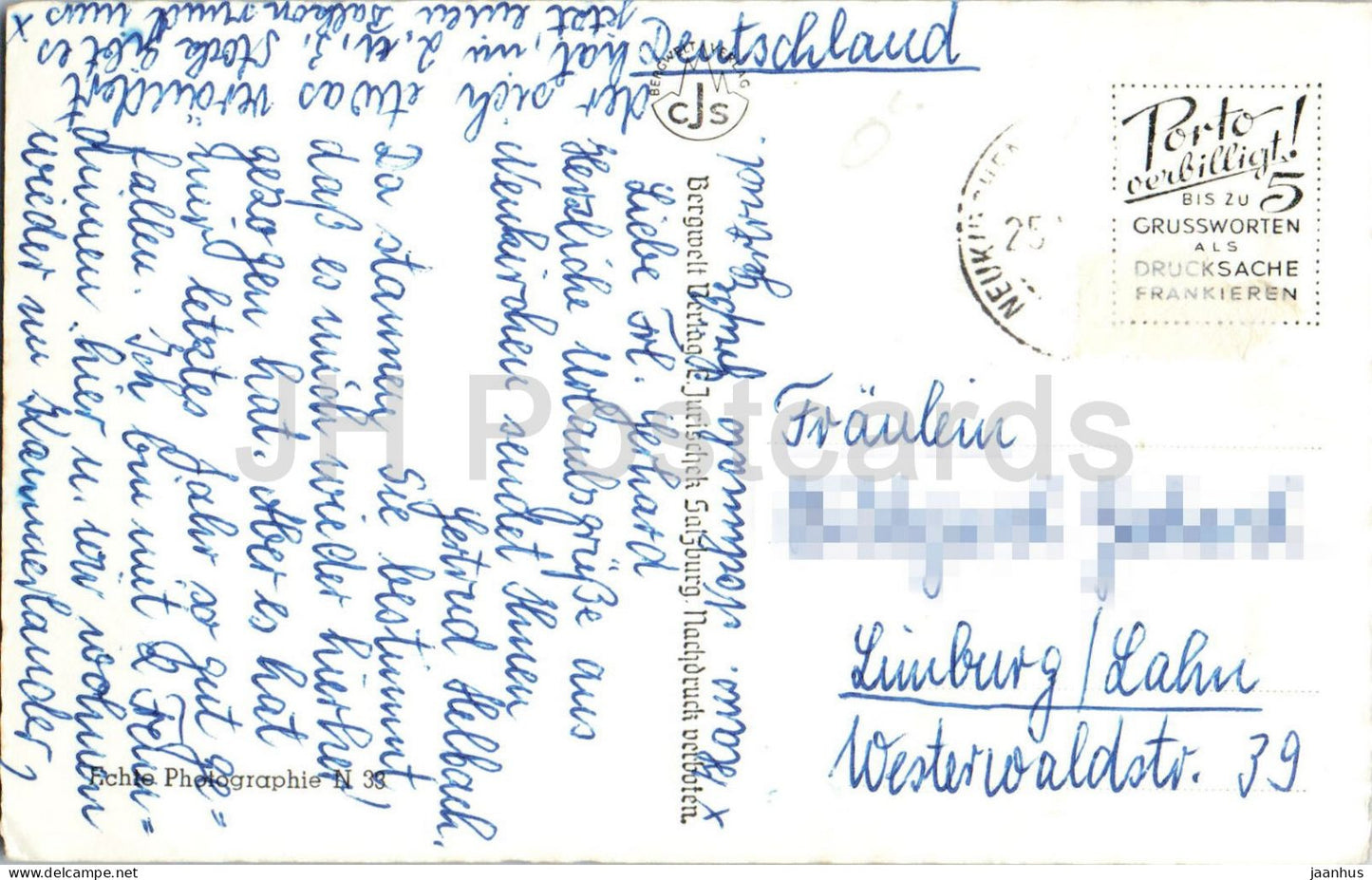 Neukirchen am Großvenediger - Alpen - Bergdorf - Tal - Berge - 33 - 1960er Jahre - Österreich - gebraucht