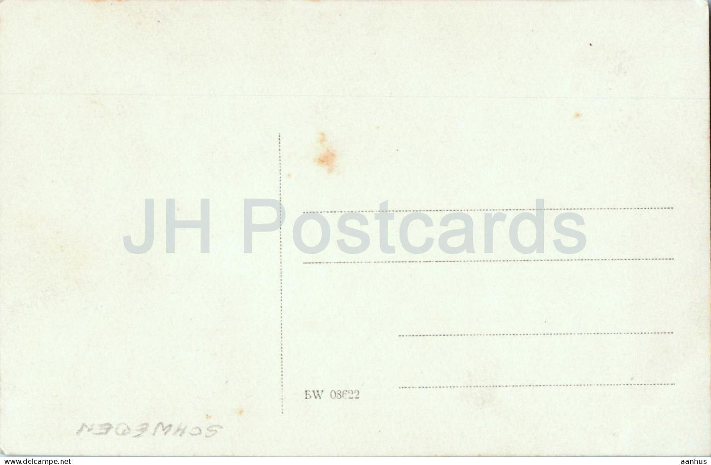 Hesseholm - manoir - BW 08622 - carte postale ancienne - Danemark - non utilisée