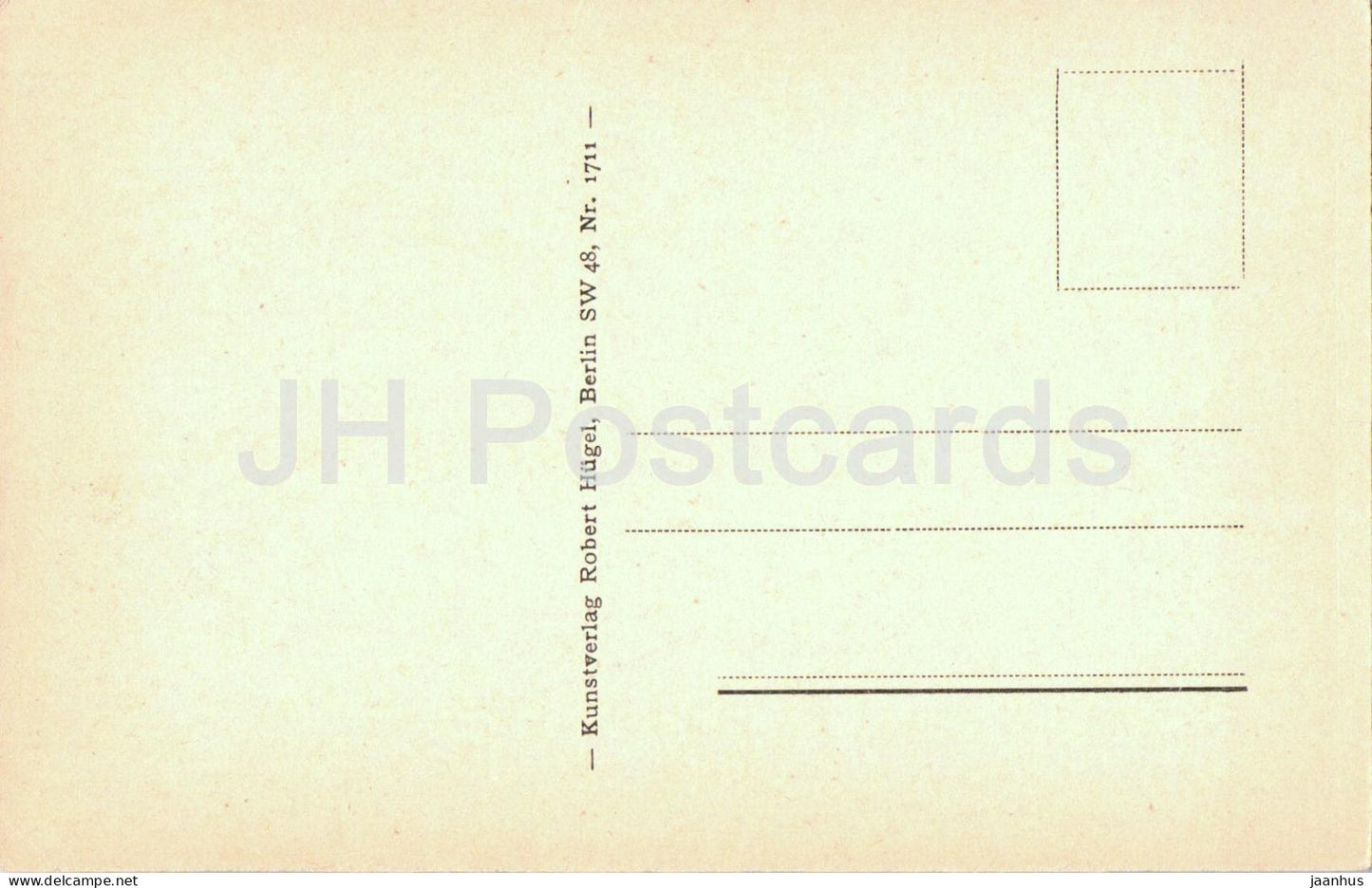 Riesengebirge - Weisswassergrund - mountain river - forest - Nr. 1711 - old postcard - Germany - unused