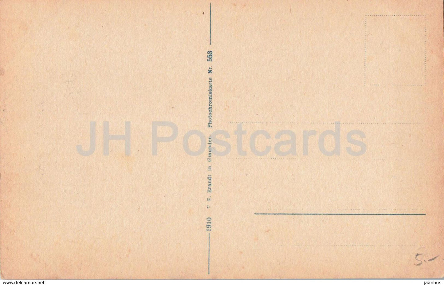 Obersteir. Ennstal - Schladming - mountains - valley - No. 553 - old postcard - 1910 - Austria - unused