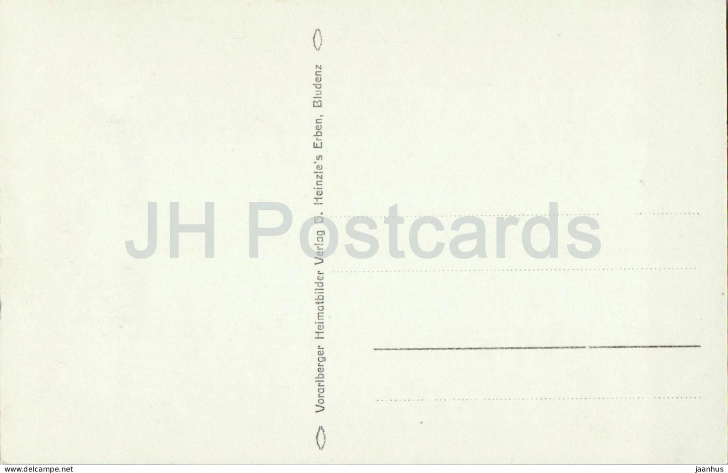 Leiberweg - Panorama des Alpes - 482 - Carte postale ancienne - Autriche - non utilisée