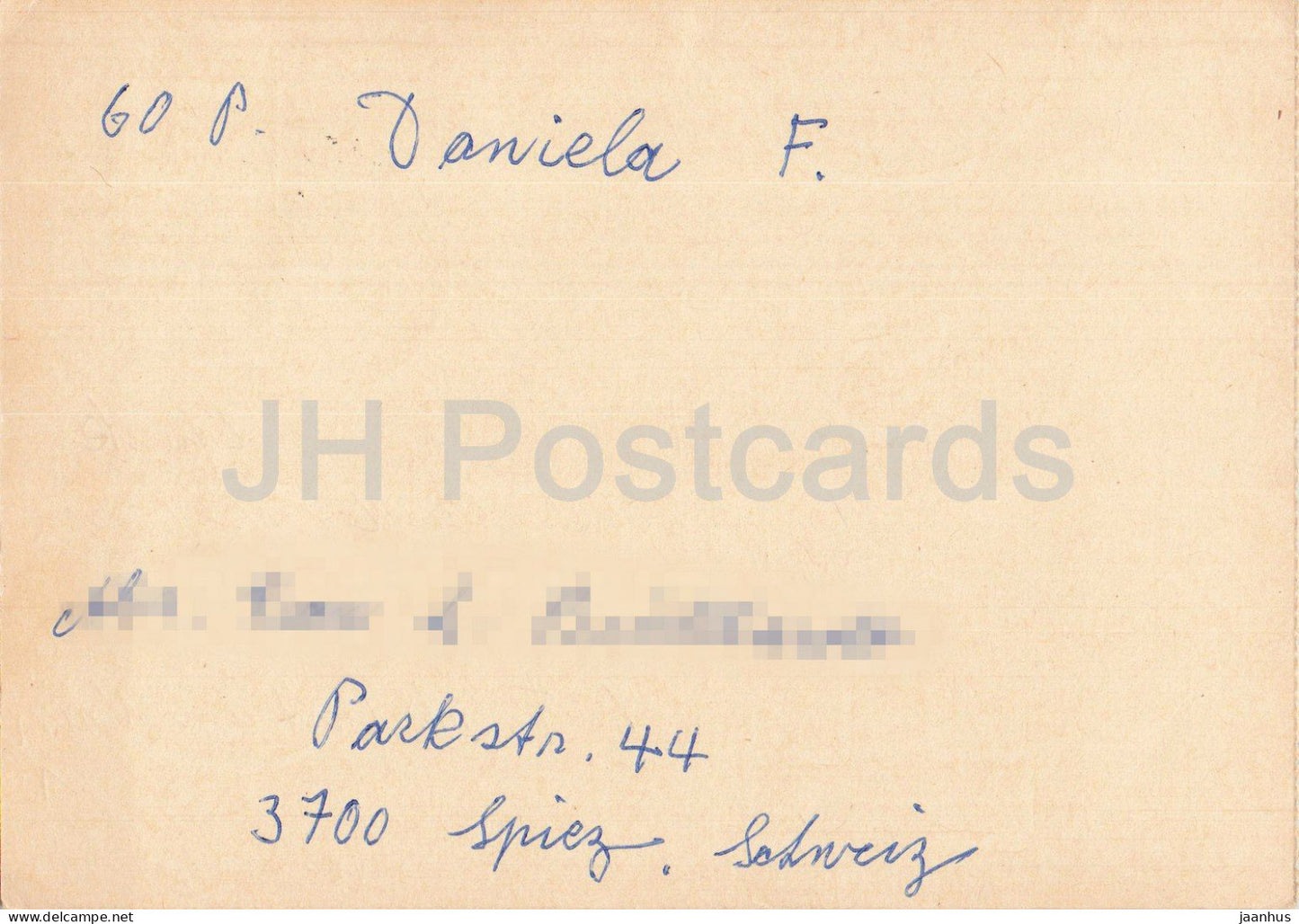Guten Abend Nachbarn - Hessischer Rundfunk - postal stationery - 86 - 1972 - Switzerland - used