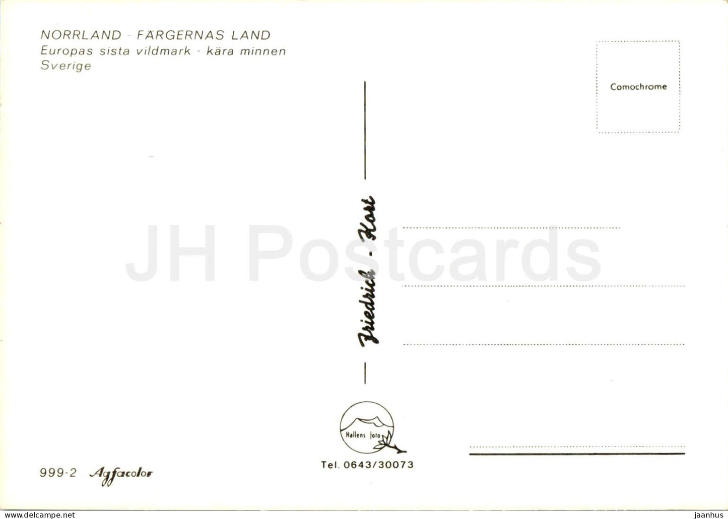 Norrland - Fargernas Land - baking - fish - goat - multiview - 999-2 - Sweden - unused