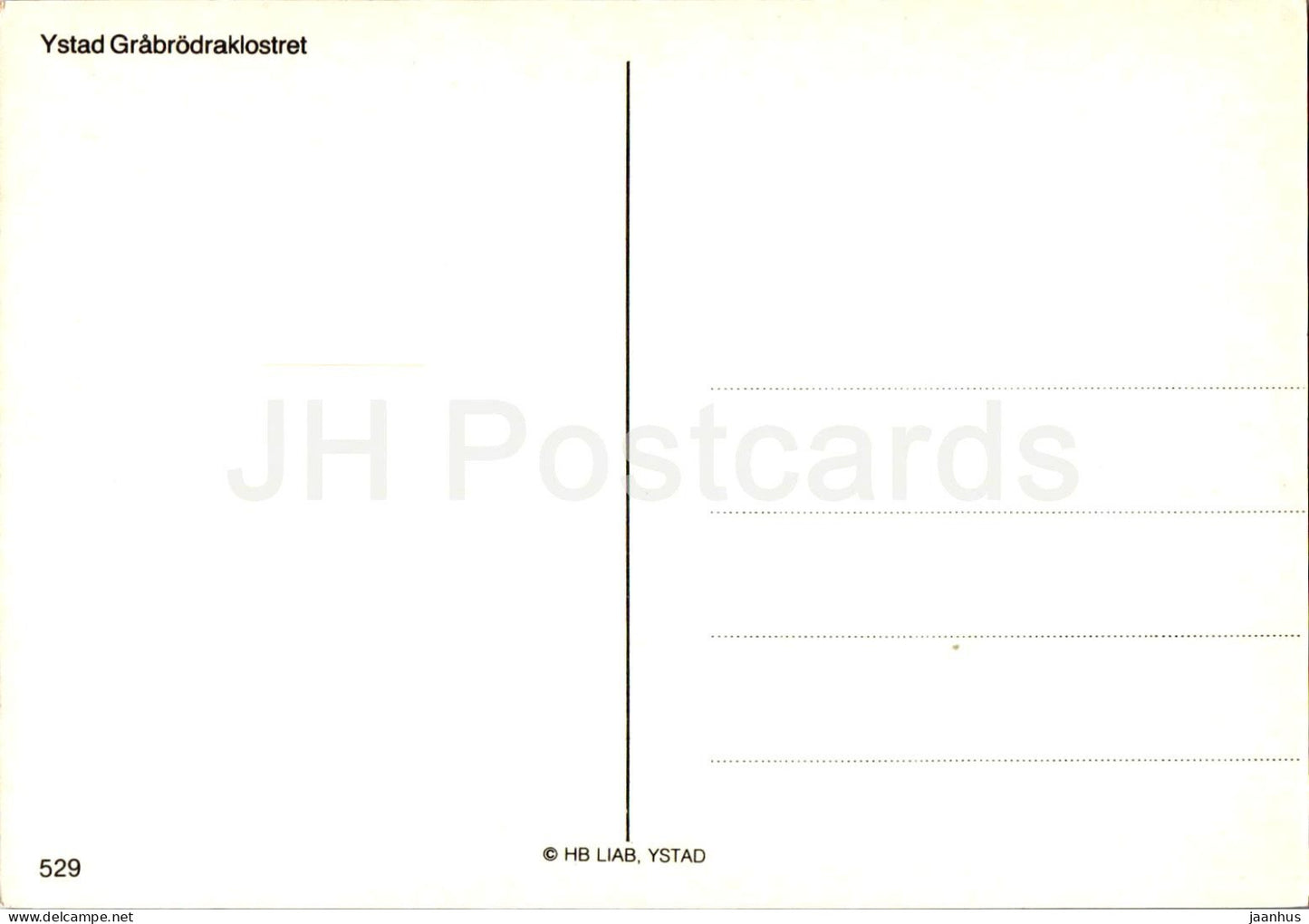 Ystad Grabrodraklostret - monastery - 529 - Sweden - unused