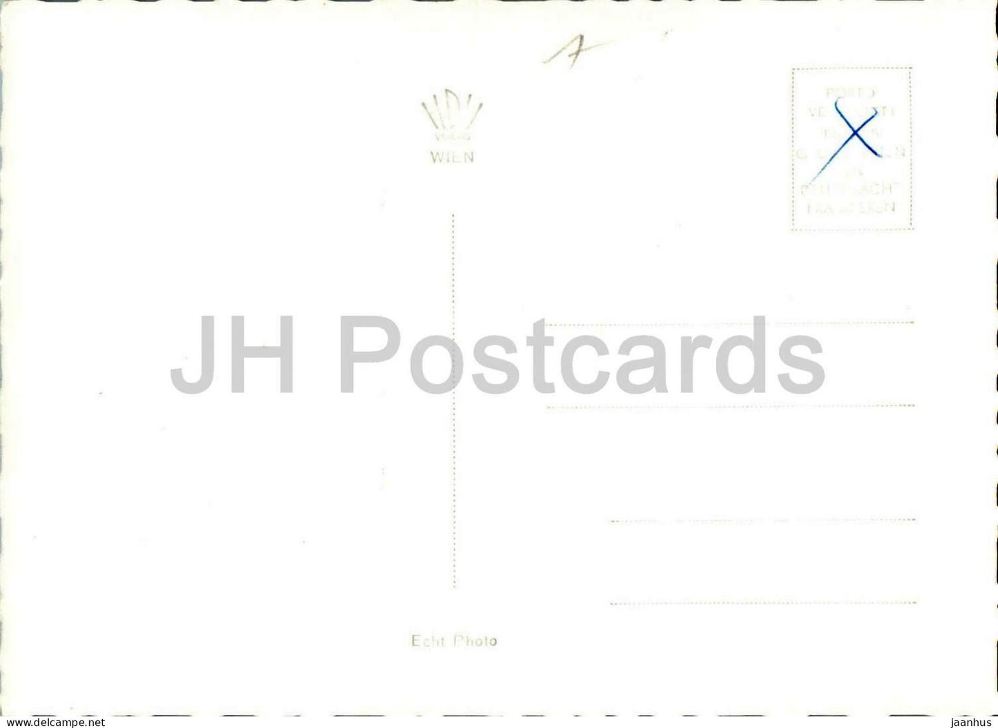 Wien - Vienna - Staatsoper - opera house - theatre - interior - 5401 - old postcard - Austria - unused