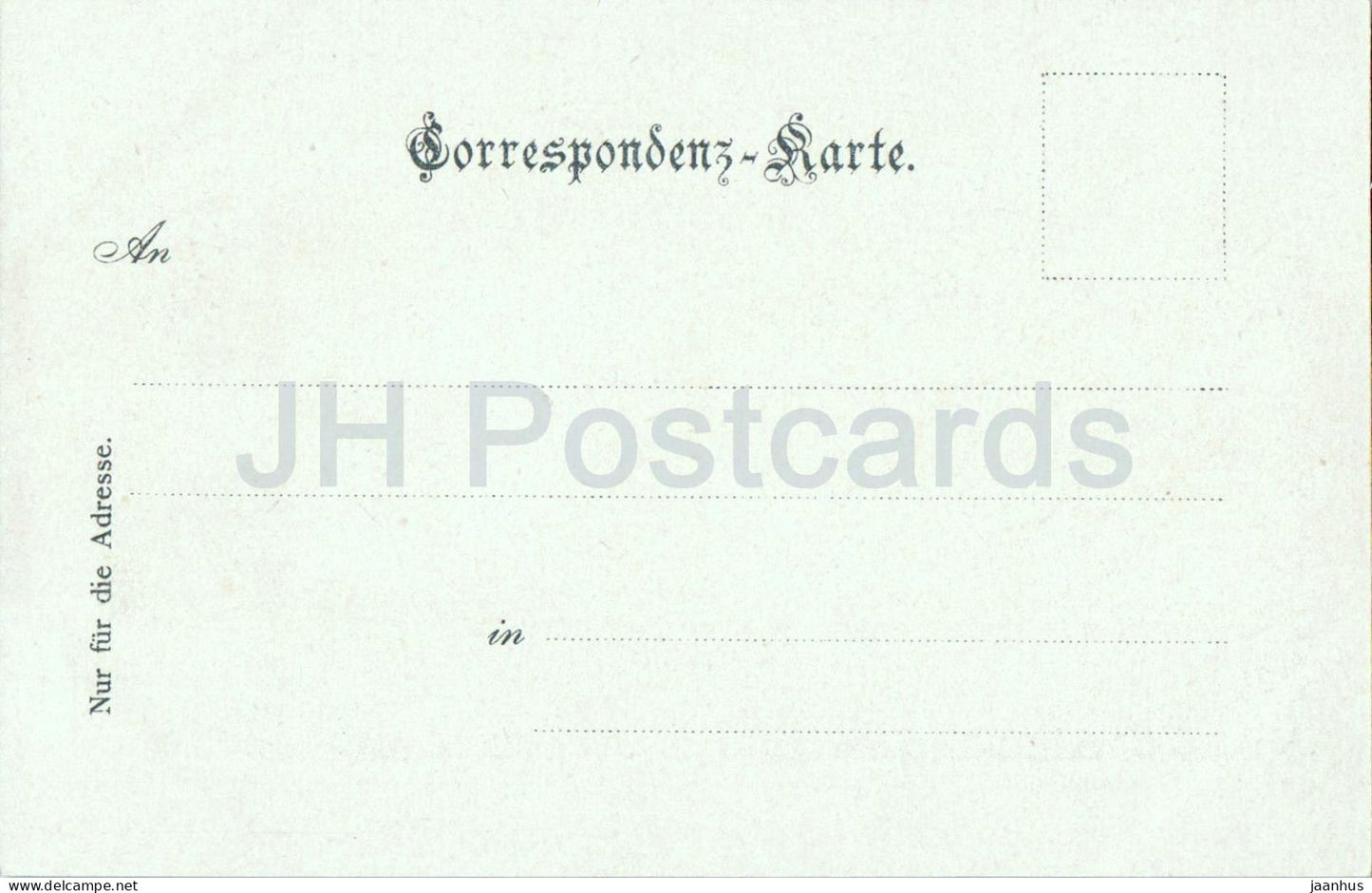 Monte Cristallo von Tre Croci - Dolomites - Alps - mountains - 164 - old postcard - Italy - unused