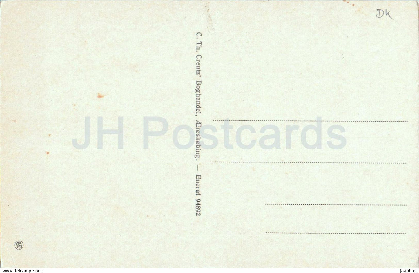 Kiobinghus 1645 Sondergade Aroskobing - Kiobing House - timber house - 94892 - old postcard - Denmark - unused