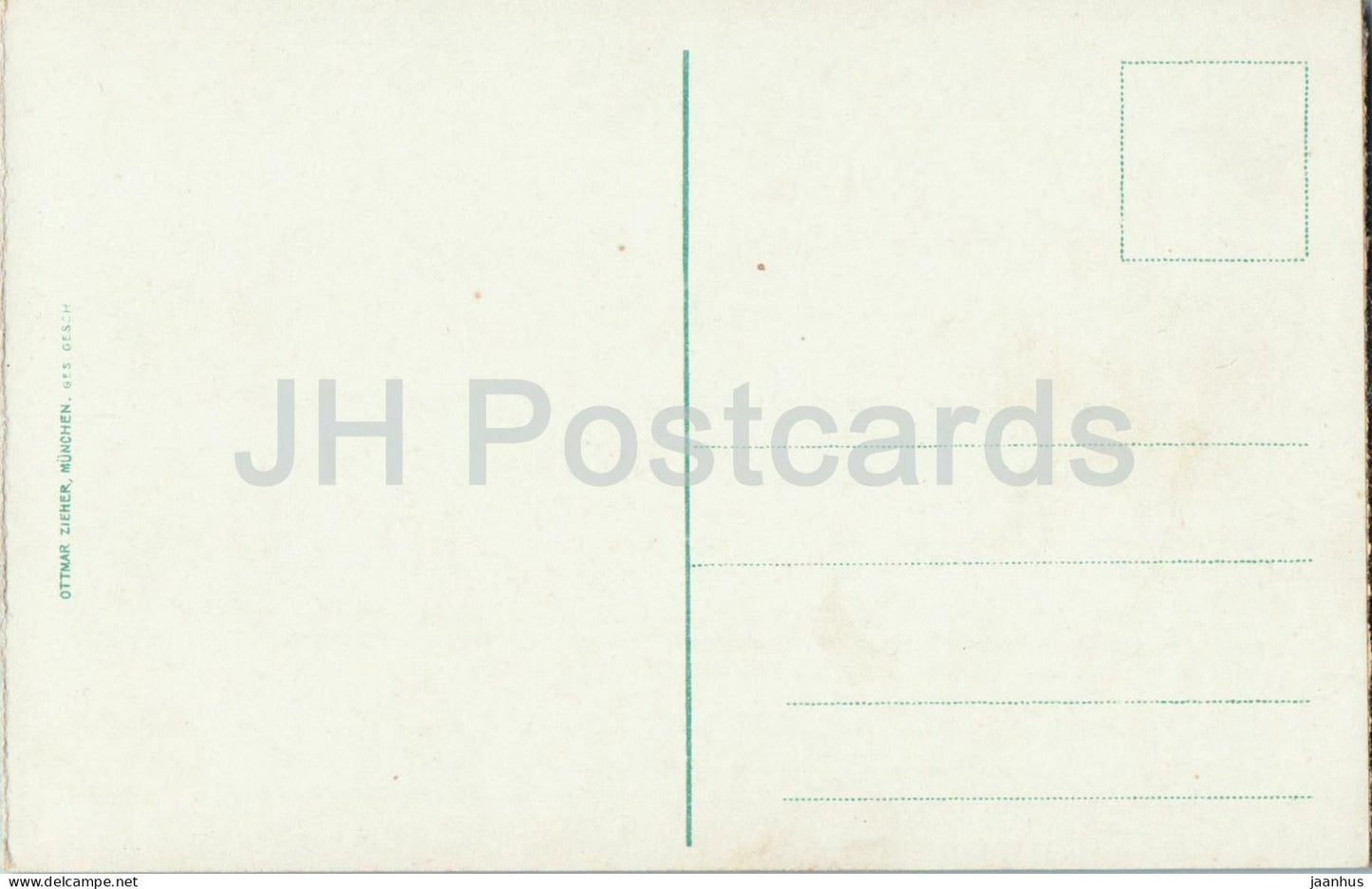 Innsbruck - Vue sur la ville et les montagnes de la Nordkette - panorama - Alpes - carte postale ancienne - Autriche - non utilisée