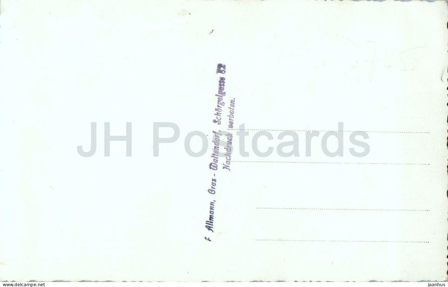 Graz - Waltendorf - Festveranstaltung auf dem Feld - F. Allmann - carte postale ancienne - Autriche - inutilisée