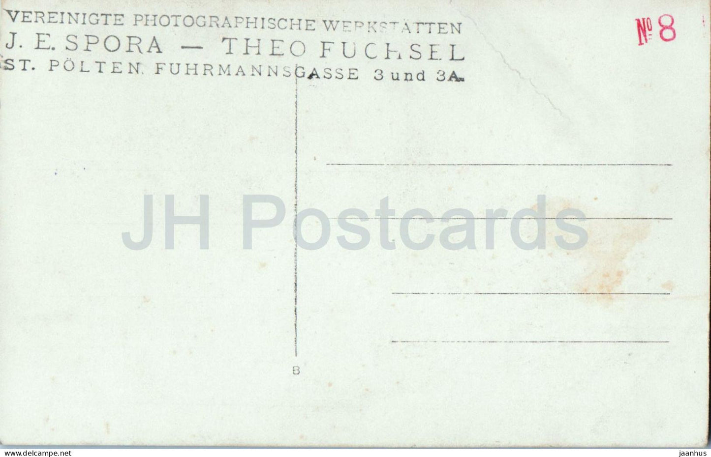 St. Polten - Festzug - Défilé sur Kremser Gasse - Buchdruckerei Friedrich Sommer - carte postale ancienne - années 1900 - Autriche - utilisé