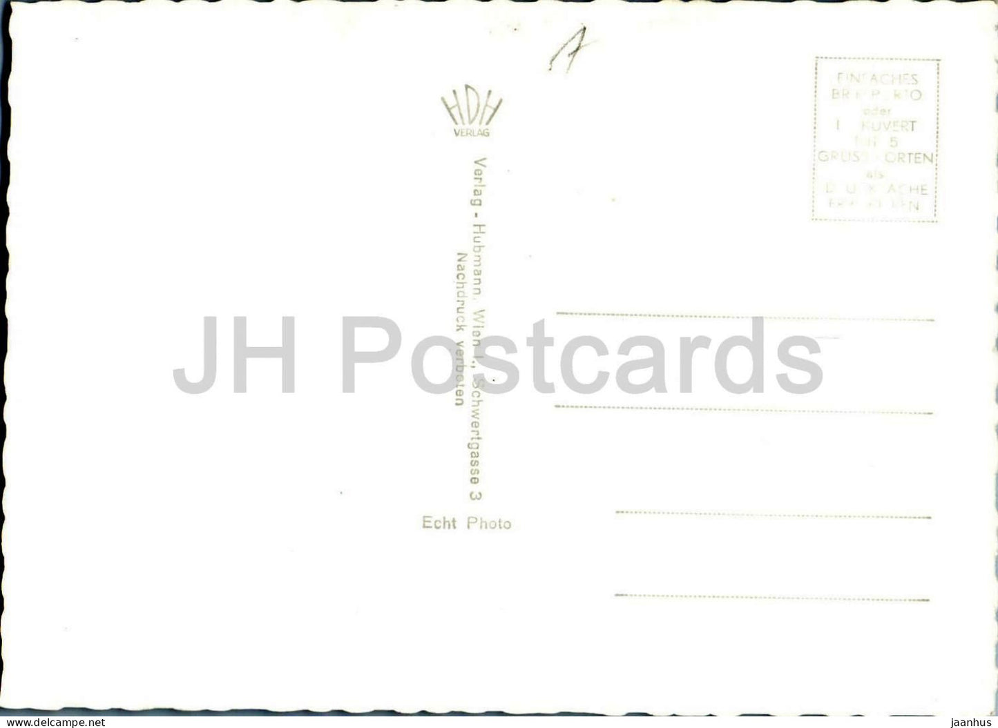 Wien - Vienna - Staatsoper - Foyer - Opernhaus - Theater - Innenansicht - 5399 - alte Postkarte - Österreich - unbenutzt