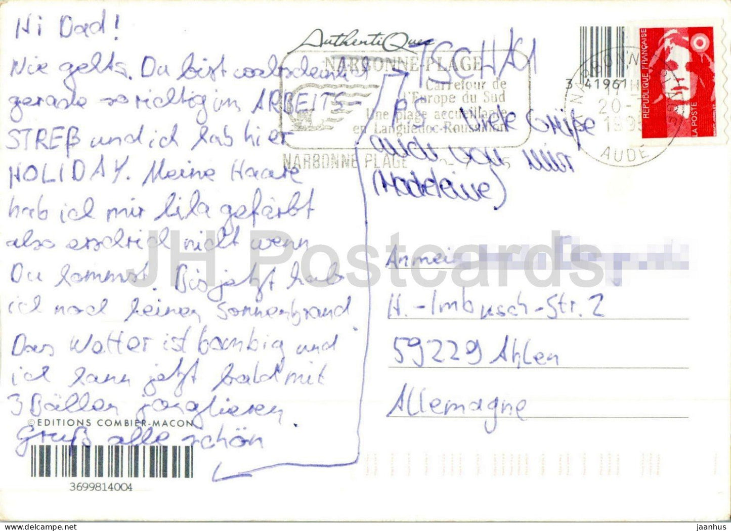 Narbonne Plage - voilier - yacht - port - 1995 - France - occasion